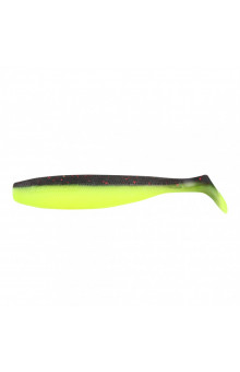 Виброхвост Yaman PRO Sharky Shad, р.4,5 inch, цв. 32 - Black Red Flake/Chartreuse, 5 шт YP-SS45-32