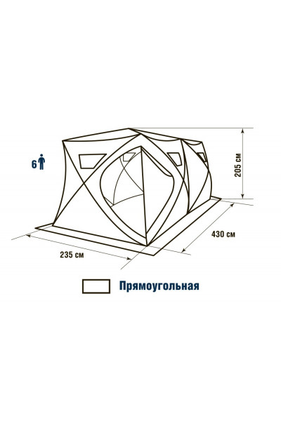 Зимняя палатка куб Higashi Double Winter Camo Pyramid Зимняя палатка куб Higashi Double Winter Camo Pyramid