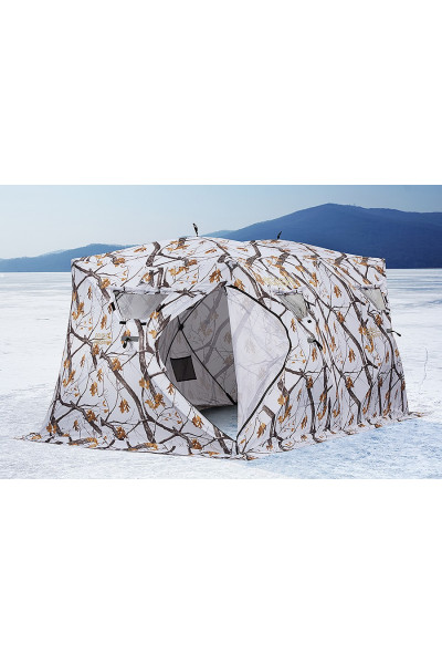 Зимняя палатка куб Higashi Double Winter Camo Pyramid Зимняя палатка куб Higashi Double Winter Camo Pyramid