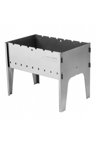 Мангал разборный Тонар в чехле, сталь 2 мм + 6 шампуров Мангал разборный Тонар в чехле, сталь 2 мм + 6 шампуров