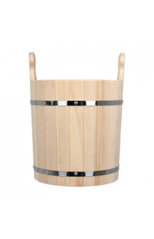 Запарник Банные Штучки Банька с пластиковой вставкой, липа 13 л 31167
