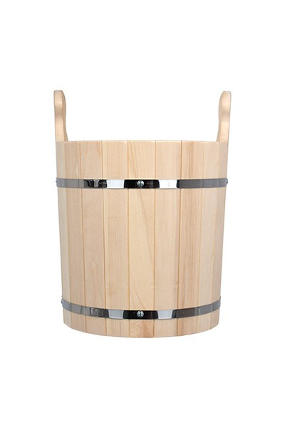 Запарник Банные Штучки Банька с пластиковой вставкой, липа 13 л 31167