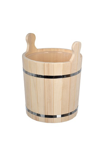 Запарник Банные Штучки Банька с пластиковой вставкой, липа 13 л 31167 Запарник Банные Штучки Банька с пластиковой вставкой, липа 13 л 31167