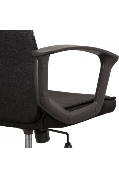 Кресло офисное Brabix Delta EX-520 ткань, черное 531578