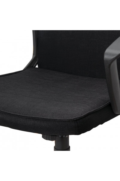 Кресло офисное Brabix Delta EX-520 ткань, черное 531578