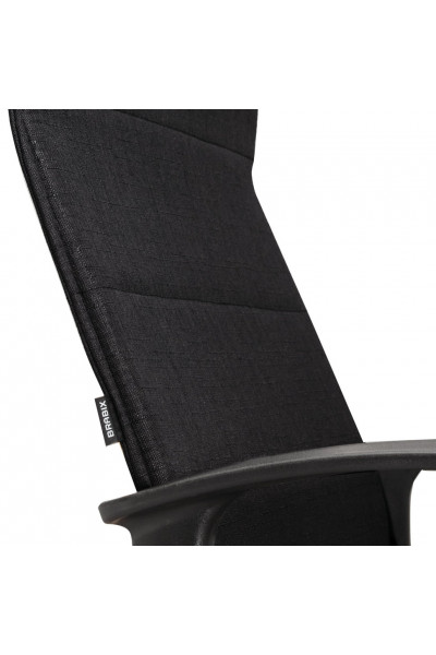 Кресло офисное Brabix Delta EX-520 ткань, черное 531578