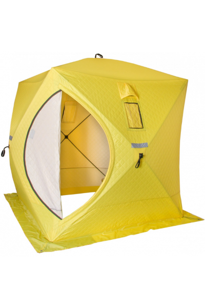 Палатка для зимней рыбалки Helios Куб трехслойная 1,8х1,8 (HS-ISCI-180YG) Палатка для зимней рыбалки Helios Куб трехслойная 1,8х1,8 (HS-ISCI-180YG)