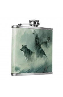Фляжка Helios Волки 210 мл HS-F-W-A19-1
