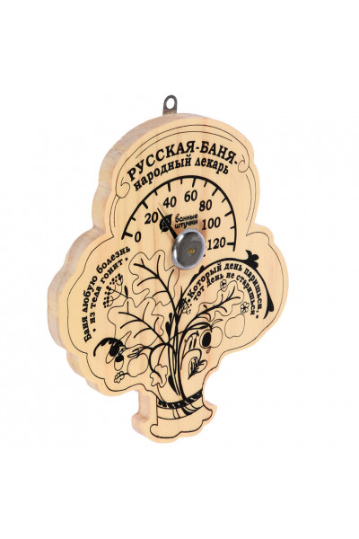 Термометр для бани и сауны Банные Штучки Пословицы 18052 Термометр для бани и сауны Банные Штучки Пословицы 18052