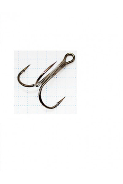 Крючок Koi Round Treble № 1/0 , BN, тройник (5 шт.) KH3295-1/0BN Крючок Koi Round Treble № 1/0 , BN, тройник (5 шт.) KH3295-1/0BN