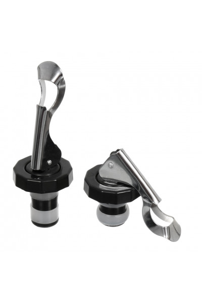 Пробка открывалка для бутылки Marmiton с зажимом 2 шт 17119 Пробка открывалка для бутылки Marmiton с зажимом 2 шт 17119