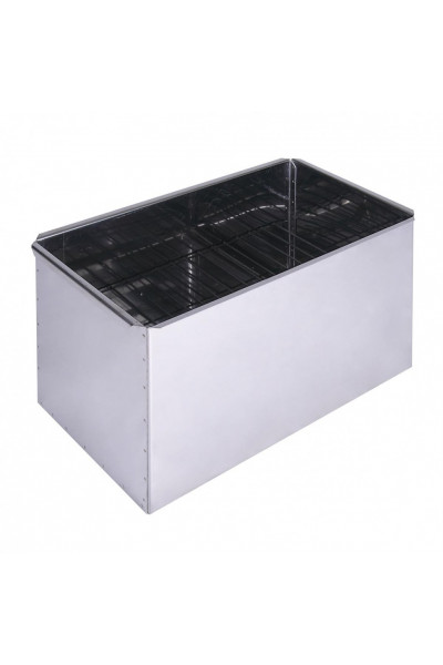 Коптильня двухъярусная с поддоном Универсал (сталь 1,0 мм) Коптильня двухъярусная с поддоном Универсал (сталь 1,0 мм)