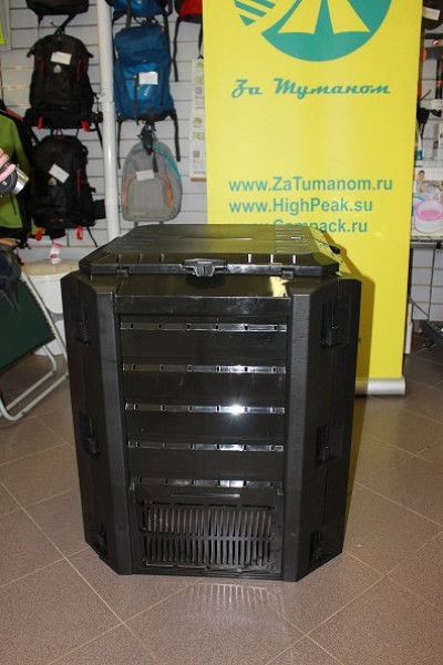 Компостер садовый 380л Compogreen IKST380C черный Компостер садовый 380л Compogreen IKST380C черный