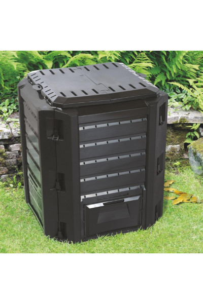Компостер садовый 380л Compogreen IKST380C черный Компостер садовый 380л Compogreen IKST380C черный