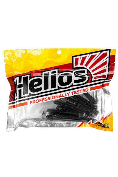 Виброхвост Helios Liny Catcher 2,35/6 см, цвет Black 12 шт HS-5-011 Виброхвост Helios Liny Catcher 2,35/6 см, цвет Black 12 шт HS-5-011
