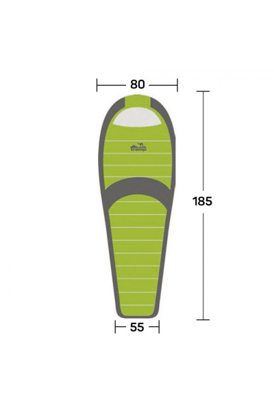 Спальный мешок Tramp Hiker Compact левый TRS-051C