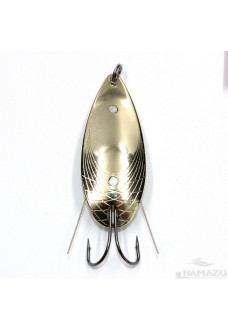 Блесна незацепляйка Namazu Night Bee, 21 г, цвет 02 (латунь) N-NB21-02
