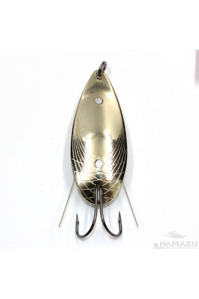 Блесна незацепляйка Namazu Night Bee, 21 г, цвет 02 (латунь) N-NB21-02