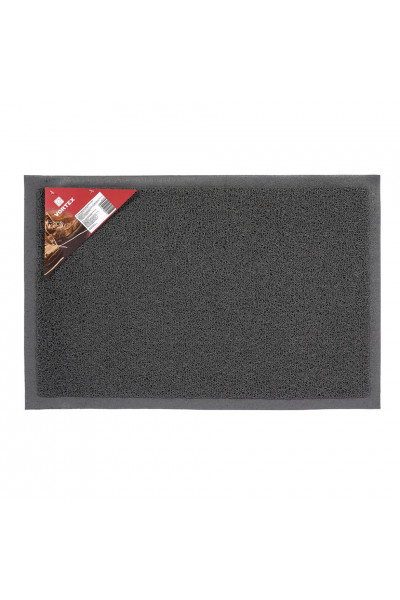 Коврик придверный пористый Vortex 40х60 см серый 22175 Коврик придверный пористый Vortex 40х60 см серый 22175