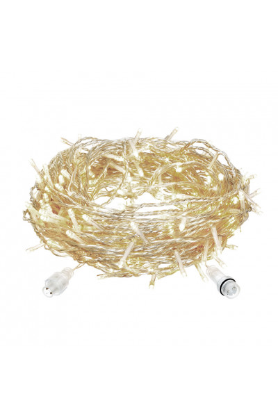 Уличная светодиодная гирлянда (теплый свет) Vegas Занавес 96 LED, 6 нитей, 1х2 м, 24V 55023 Уличная светодиодная гирлянда (теплый свет) Vegas Занавес 96 LED, 6 нитей, 1х2 м, 24V 55023