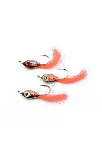 Мормышка Яман Подсадка малек с ушком, L-11 мм, 0,16 г, №10, цвет оранжевый (3 шт.) Я-МР1866 Мормышка Яман Подсадка малек с ушком, L-11 мм, 0,16 г, №10, цвет оранжевый (3 шт.) Я-МР1866