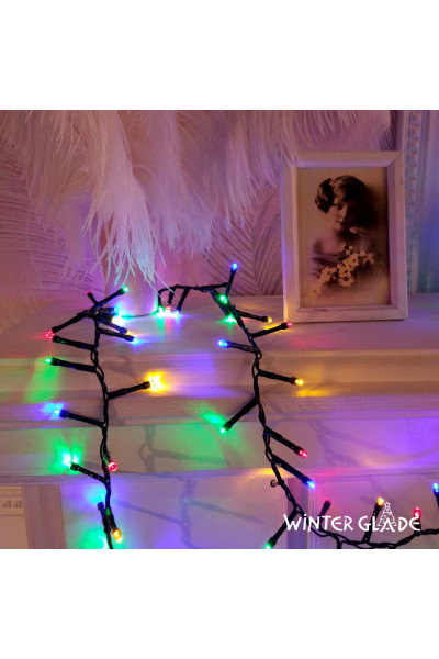 Светодиодная гирлянда (мультиколор) Winter Glade CM370 для улицы и дома 740 см Светодиодная гирлянда (мультиколор) Winter Glade CM370 для улицы и дома 740 см