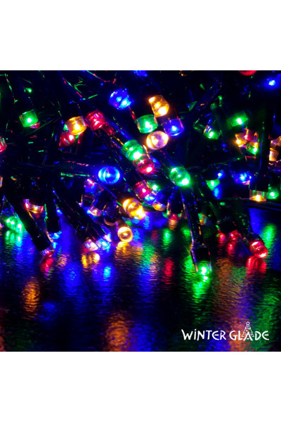 Светодиодная гирлянда (мультиколор) Winter Glade CM370 для улицы и дома 740 см Светодиодная гирлянда (мультиколор) Winter Glade CM370 для улицы и дома 740 см