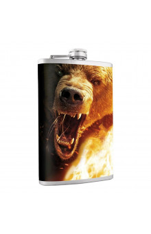 Фляжка Helios Медведь 240 мл HS-F-B-A21-1