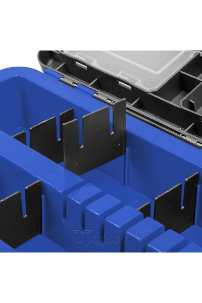 Ящик рыболовный зимний Helios двухсекционный 19л серый/синий (HS-IB-19-GB) Ящик рыболовный зимний Helios двухсекционный 19л серый/синий (HS-IB-19-GB)