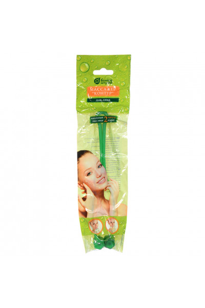 Массажёр роликовый для лица Контур 245х43х3 см 40301 Массажёр роликовый для лица Контур 245х43х3 см 40301