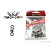 Вертлюг Namazu , латунь, цв. BN, р. 3, до 35 кг 10 шт N-FT-CS3