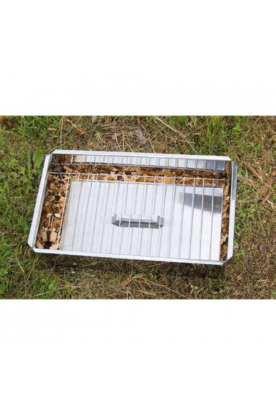 Коптильня двухъярусная с поддоном Стандарт Высокий (сталь 0,8 мм) Коптильня двухъярусная с поддоном Стандарт Высокий (сталь 0,8 мм)