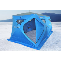 Зимняя палатка куб Higashi Double Pyramid Pro трехслойная