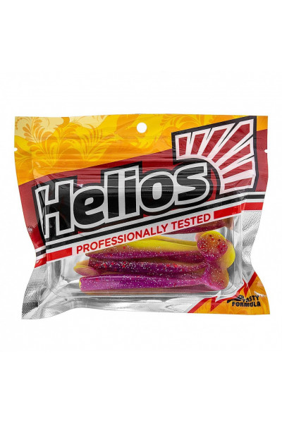 Виброхвост Helios Chebak 3,15/8 см, цвет Fio & Acid lemon 7 шт HS-3-027 Виброхвост Helios Chebak 3,15/8 см, цвет Fio & Acid lemon 7 шт HS-3-027