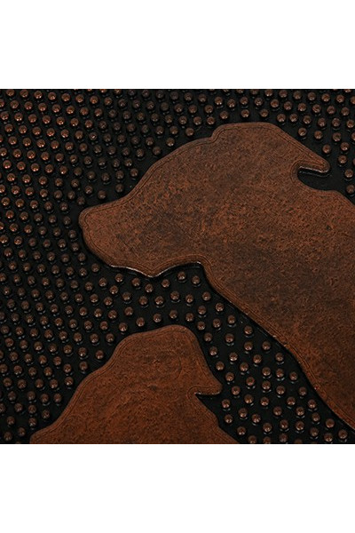 Коврик резиновый придверный Vortex Welcome Собаки 45х75 см 24317