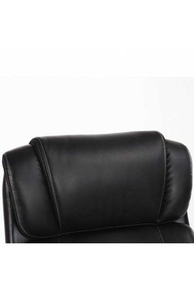 Кресло руководителя Brabix Premium Magnum EX-701 дерево/кожа, черное 531827