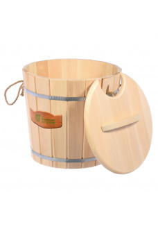 Запарник с крышкой Банные Штучки липа 25 л 3607