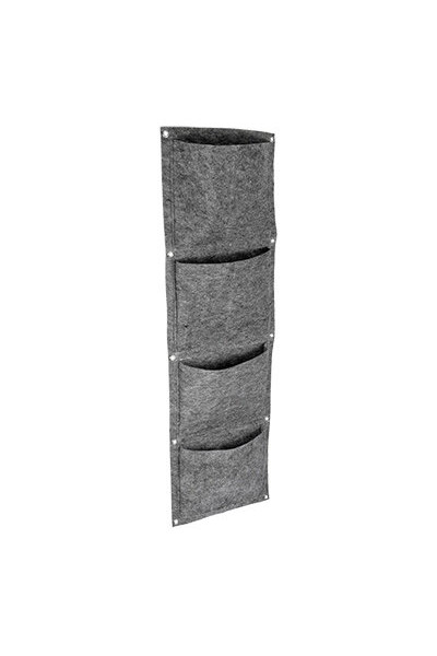 Вертикальная грядка Blumen Haus Плантер 4 кармана 30х100 см 65103 Вертикальная грядка Blumen Haus Плантер 4 кармана 30х100 см 65103