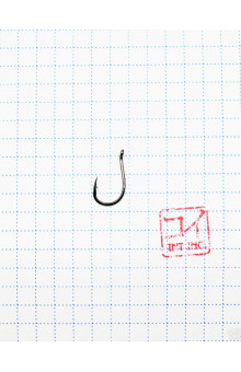 Крючок Koi Okiami Chinu-Ring № 6 /3 (AS), BN (10 шт.) KH7101-3BN