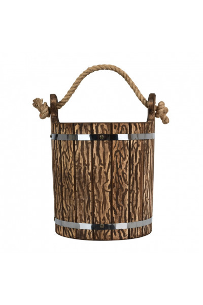 Ведро для бани Банные Штучки с пластиковой вставкой, липа 9 л 33320