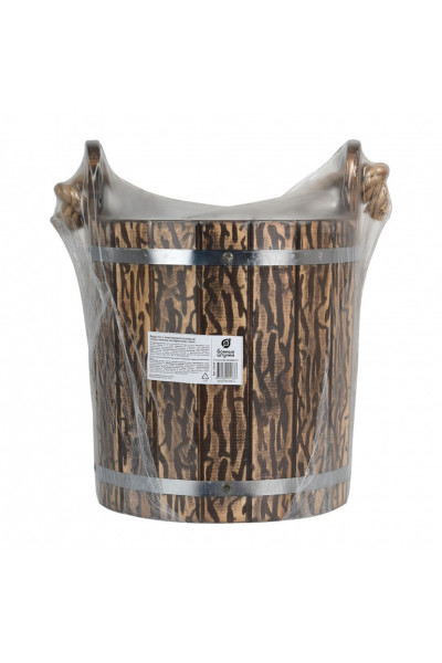 Ведро для бани Банные Штучки с пластиковой вставкой, липа 9 л 33320 Ведро для бани Банные Штучки с пластиковой вставкой, липа 9 л 33320