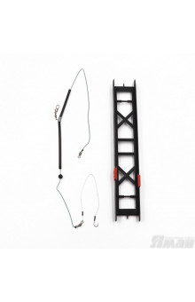 Оснастка фидерная Яман Лещ, шнур 0,15 мм, крючок №10 Я-ОЛ-015-10