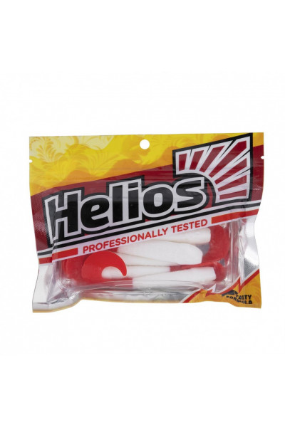 Твистер Helios Long Hybrid 3,55/9,0 см, цвет White RT 7 шт HS-15/1-003 Твистер Helios Long Hybrid 3,55/9,0 см, цвет White RT 7 шт HS-15/1-003
