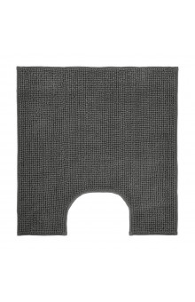 Коврик для туалета Vortex Spa 60х55 см серый 24268