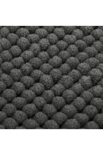 Коврик для туалета Vortex Spa 60х55 см серый 24268 Коврик для туалета Vortex Spa 60х55 см серый 24268