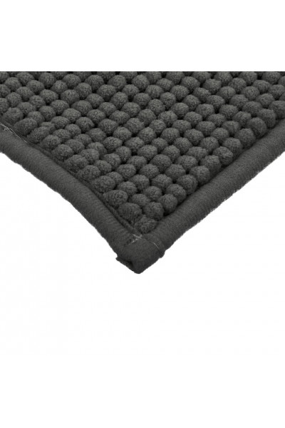 Коврик для туалета Vortex Spa 60х55 см серый 24268 Коврик для туалета Vortex Spa 60х55 см серый 24268