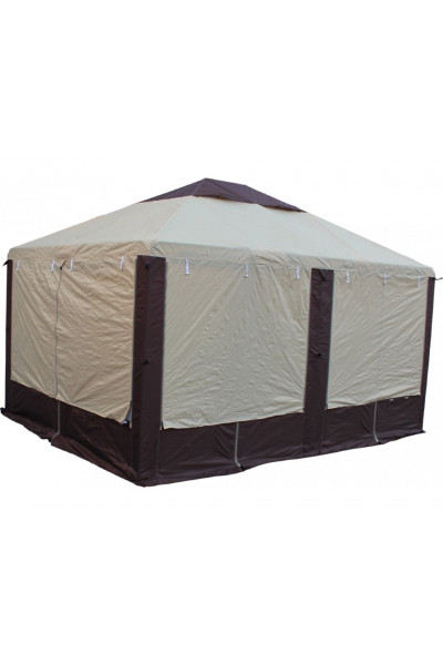 Шатер Митек Пикник-Элит 3х4 м со стенками (2 места) Шатер Митек Пикник-Элит 3х4 м со стенками (2 места)