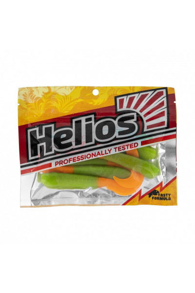 Твистер Helios Long Hybrid 3,55/9,0 см, цвет Lime & Orange 7 шт HS-15-020 Твистер Helios Long Hybrid 3,55/9,0 см, цвет Lime & Orange 7 шт HS-15-020