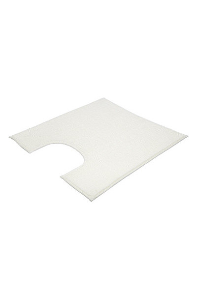 Коврик для туалета Vortex Spa под унитаз 60х55 см белый 24134