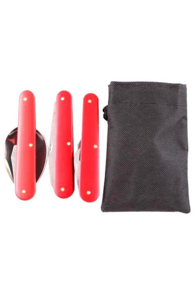 Набор складных столовых приборов Следопыт в чехле PF-CWS-P51 Набор складных столовых приборов Следопыт в чехле PF-CWS-P51